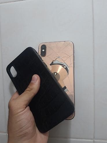 Техника и электроника: IPhone Xs, Б/у, 64 ГБ, Space Gray, Чехол, 100 % — 5