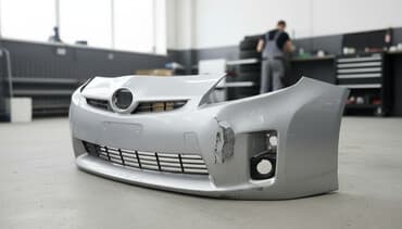 широкий бампер гольф 2: Бампер Передний Toyota, Б/у, Оригинал — 2