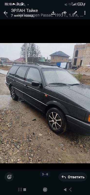 sprinter 2003: Volkswagen Passat Variant: 1993 г., 1.8 л, Ручные, Бензин, Универсал — 1