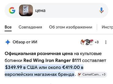 red wings: Мужские ботинки, 45, Новый, цвет - Коричневый — 5