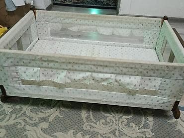 Люлька, Колыбель, Дерево, цвет - Белый — 2