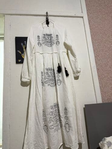 Вечернее платье, Классическое, Длинная модель, С рукавами, XL