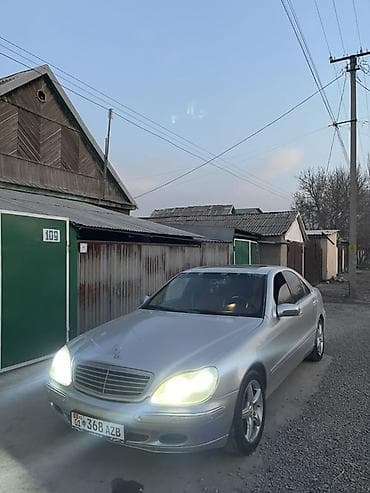 Mercedes-Benz S-Class: 2000 г., 4.3 л, Автомат, Газ, Седан