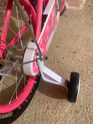 игрушечные коляски для девочек: Детский велосипед «Принцесса», розовый - Диаметр колёс: примерно 16" — 6