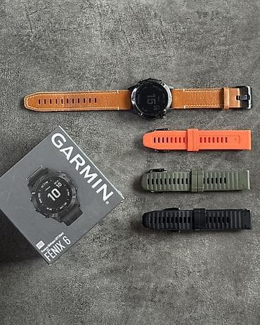Garmin Fēnix 6 Pro — мультиспортивные GPS-часы премиум-класса at lalafo.kg Garmin Fēnix 6 Pro — мультиспортивные GPS-часы премиум-класса