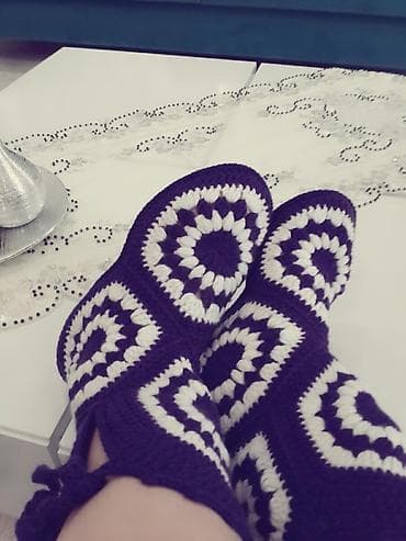 luis vitton: Домашние тапочки, 38, Новый, цвет - Фиолетовый, Самовывоз — 2