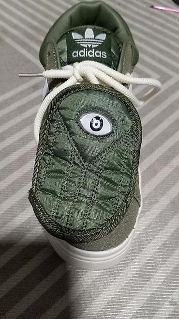 рубашки оверсайз: Кроссовки, 37, Adidas, Новый, цвет - Зеленый, Самовывоз, Платная доставка — 3