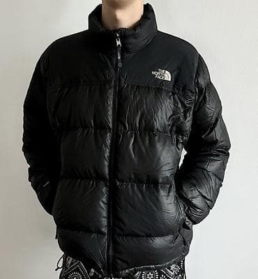 bape star: Мужская куртка, XL, The North Face, Б/у, цвет - Черный — 1