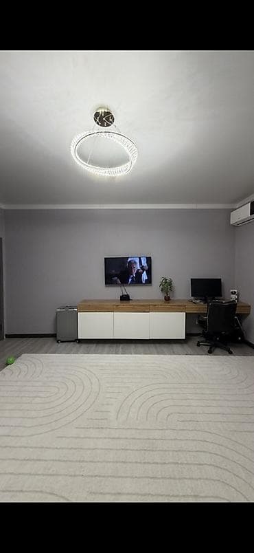Квартиры: 1 комната, 43 м², Кара-Жыгач ж/м Индивидуалка, 5 этаж, Свежий ремонт — 9