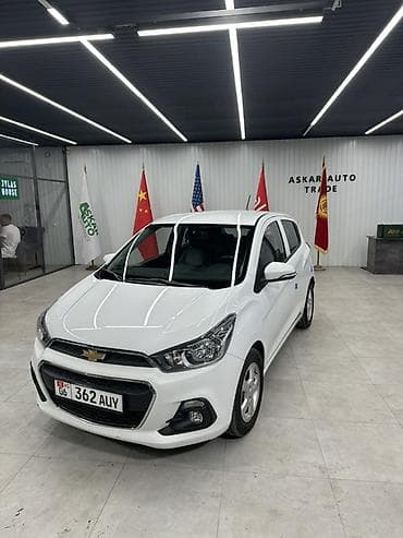 70 сом: Chevrolet Spark: 2017 г., 1 л, Автомат, Бензин, Хетчбек — 1