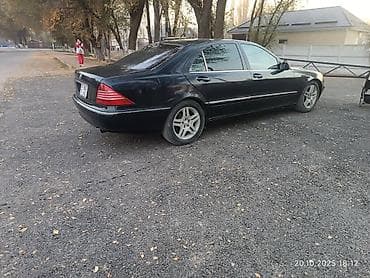 бишкек авто рынак: Mercedes-Benz S-Class: 2001 г., Седан — 5