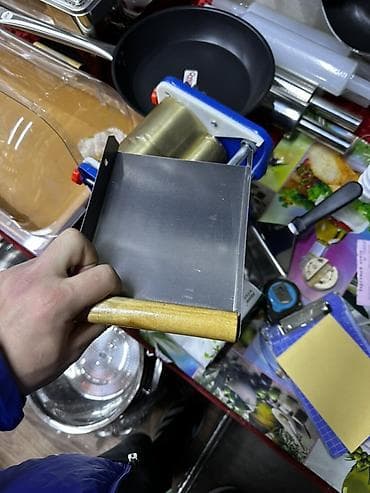 Готовый бизнес: Ручная макаронная машина (пресс-раскатка теста) - Тип: механическая — 3