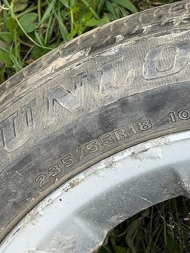 r18 22545: Колеса в сборе 235 / 55 / R 18, Лето, Б/у, 1 шт, Литые, отверстий - 5 — 2