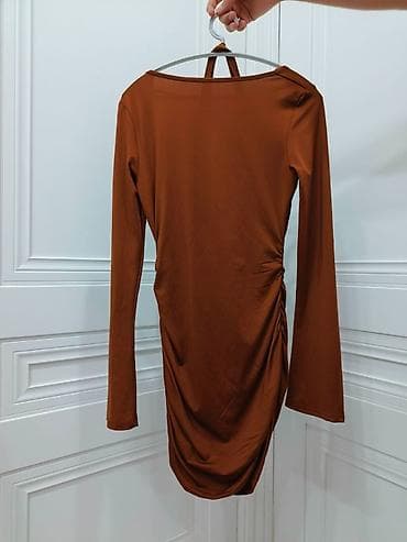 armani code: Вечернее платье, Коктейльное, Короткая модель, Трикотаж, С рукавами, S — 2