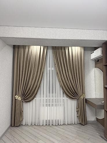 заказ штор: Шторы под ключ — замер, пошив, установка ✨ Создаём уют и стиль в вашем — 1