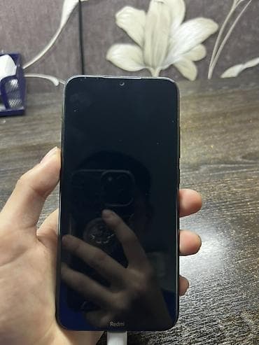 j 6: Redmi, Redmi Note 8, Б/у, 128 ГБ, цвет - Черный, 2 SIM — 2
