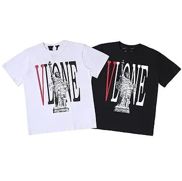 Мужская одежда: Футболка VLONE Statue of Liberty - Уникальный графический дизайн: на — 2