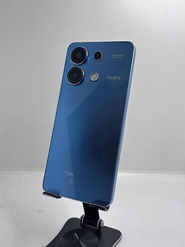 редми з: Redmi, Redmi Note 13, Б/у, 128 ГБ, цвет - Голубой, 2 SIM — 2