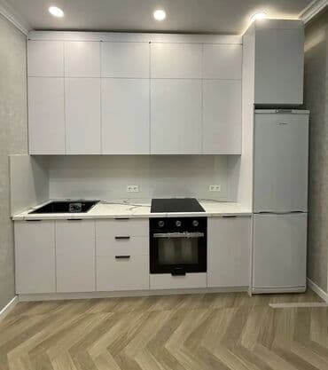 типовые размеры кухонной мебели: Кухонный гарнитур, Новый, цвет - Белый, Бесплатная доставка — 10