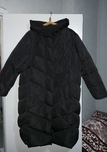 пуховик sela: Пуховик, Длинная модель, Оверсайз, M — 1