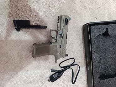 детская каласка: Орбизган VSL P320C1 (аналог Sig Sauer), металлический, масштаб 1:1 - — 1