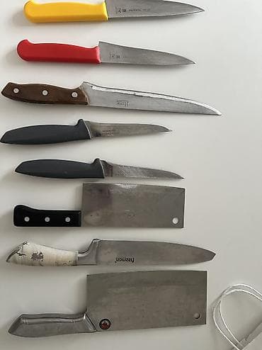 Колдонулган абалы жакшы бычактар