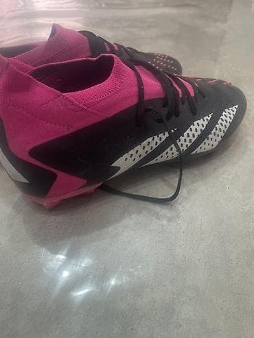 Спорт и хобби: Футбольные бутсы Adidas Predator (FG) - Модель с полувысоким — 4