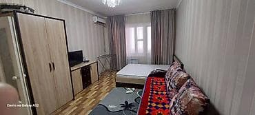 2 bedroom: 1 комната, Джал мкр (в т.ч. Верхний, Нижний, Средний) Собственник, Парам без детей, С мебелью полностью — 1