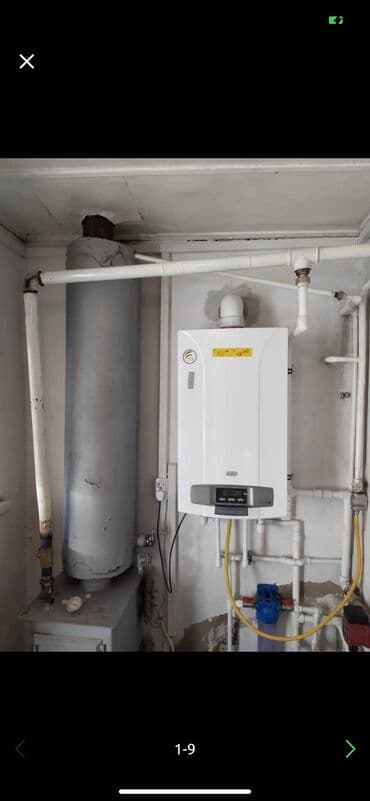газовые котлы отопления: Установка газового котла, установка электрического котла, установка — 7