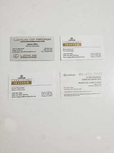 Транспорт: Продаю редчайший оригинальный дилерский комплект документов для Lexus — 9