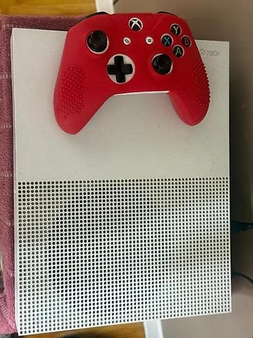режим 13 с: Xbox One S (белая консоль) с дисководом + игра на диске и беспроводной — 6