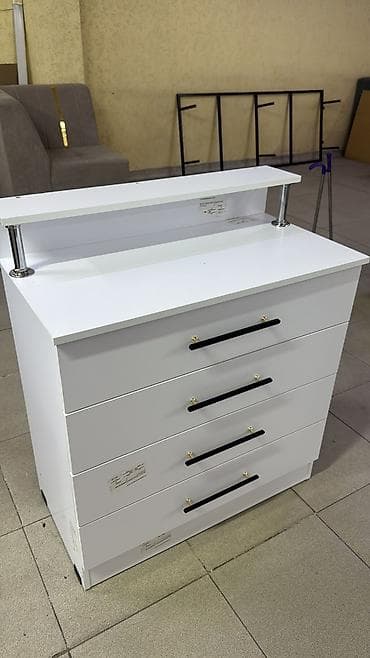 спальный гарнитур новый: Спальный гарнитур, Новый, Двуспальная кровать, Шкаф, Комод, ДСП, Бесплатная доставка, цвет - Серый — 6