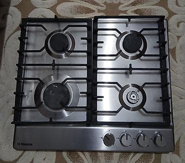 pro mozer: Газовая печь, Hansa, Новый, Встраиваемая, цвет - Серебристый — 2