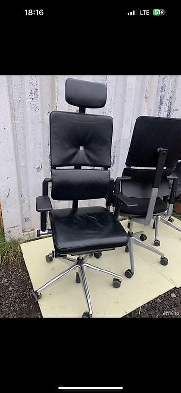 Мебель: Эргономичные кресла Steelcase Please 2 с подголовником — 3
