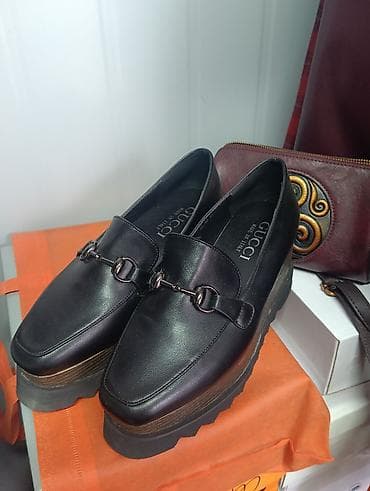 Мокасины и лоферы: Лоферы, 37, Gucci, Новый, цвет - Черный, Самовывоз — 2