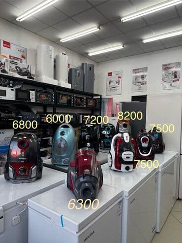 Пылесос, Стандартный, Сухая, Контейнер