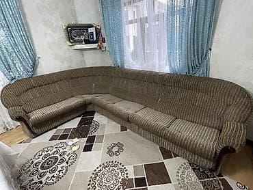 Диваны: Угловой диван, C подушками — 2