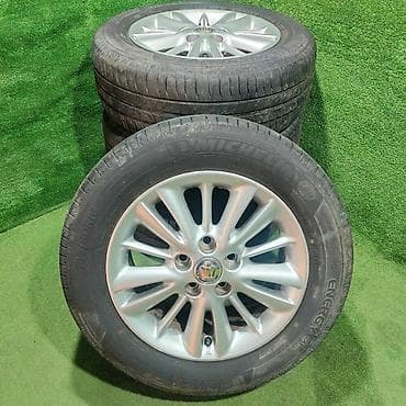 fit 2004: Колеса в сборе 205 / 60 / R 16, Лето, Б/у, Комплект, Легковые, Литые, отверстий - 5 — 2
