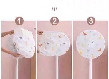 буфер для авто: Чехол для вентилятора с красивыми принтами 😍👍 отличная защита от пыли — 3