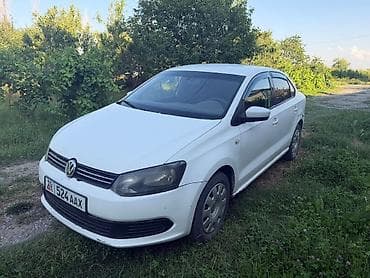 Транспорт: Volkswagen Polo: 2012 г., 1.6 л, Механика, Бензин, Седан — 6