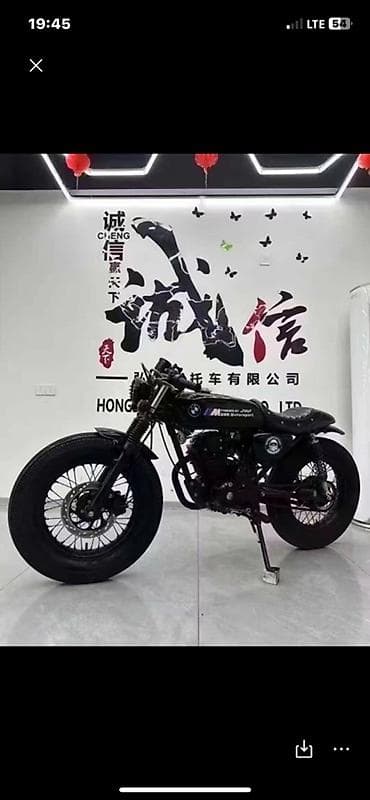 Кастомный мотоцикл в стиле café racer/брэтт-трэкер. Характеристики и