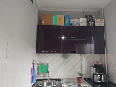 кухонный уголок фото и цены: Кухонный гарнитур модульный, глянец, цвет: темно-сливовый/фиолетовый — 6