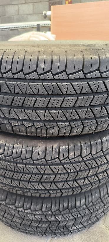 шина 22570 r16: Шины 225 / 70 / R 16, Лето, Б/у, Пара, Внедорожные (АТ/МТ), Tigar — 1