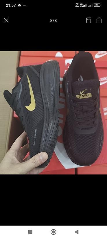 nike react: Мужские кроссовки, 40, Nike, Новый, цвет - Черный, Самовывоз, Платная доставка — 4