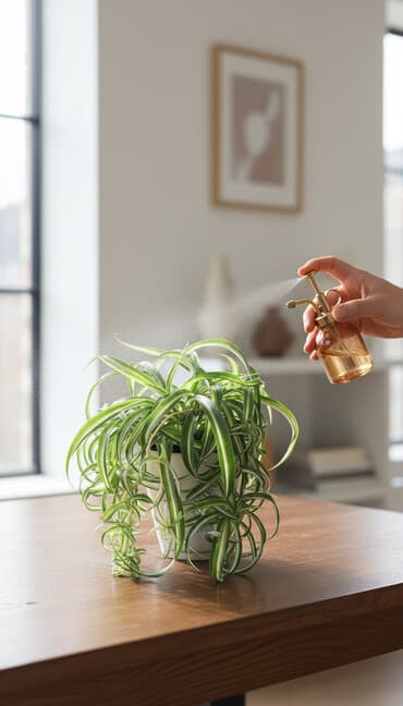 продаю цветы комнатные: Растение хлорофитум, также известное как "паучье растение" — 1