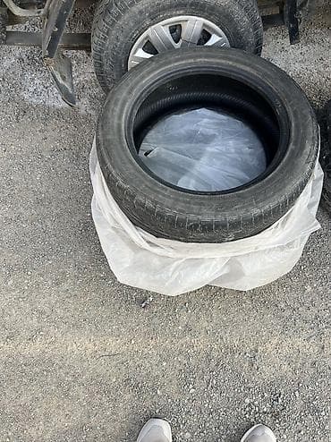 audu a4: Шины 225 / 65 / R 17, Лето, Б/у, Комплект, Внедорожные (АТ/МТ), Bridgestone — 3