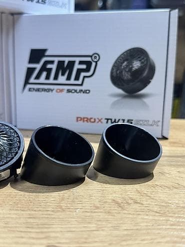 Унаа үчүн динамиктер: Твиттеры AMP PRO X TW15 SILK пищалки - Купольные высокочастотные — 4