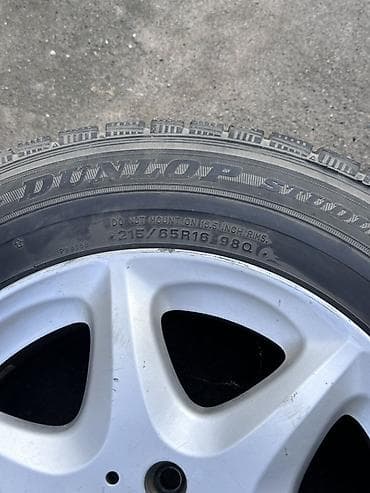 набор для авто: Колеса в сборе 225 / 55 / R 16, Зима, Б/у, Комплект, Легковые, Литые, отверстий - 4 — 5