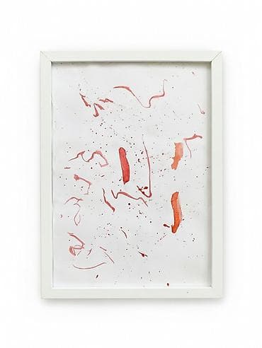 дрим арт: Абстрактная работа в раме Торг возможен Назвоние: “Следы — 1