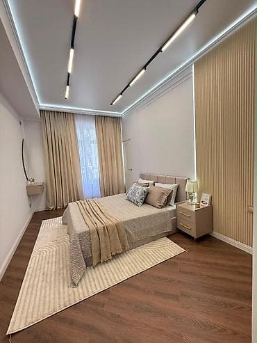 pro group: 2 комнаты, 70 м², Асанбай мкр Элитка, 9 этаж, Дизайнерский ремонт — 3